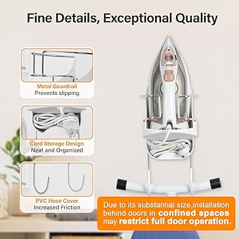 a.depeche / アデペシュ iron hanging stand Amazon.com: Alpinista Ironing Board Hanger Wall Mount